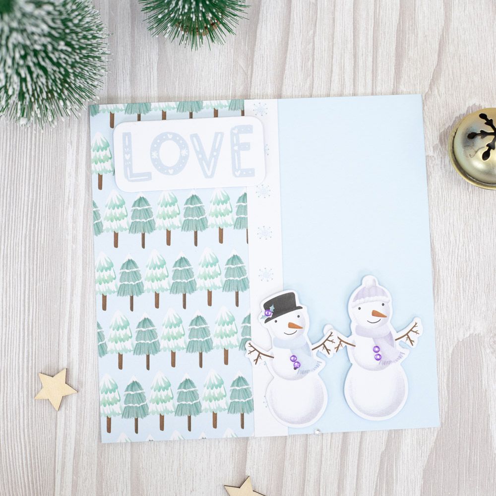 Card Making Kit - Winter Wonderland - 10pk