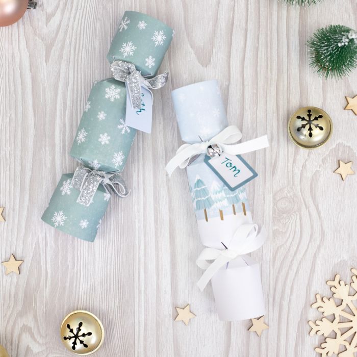 Make Christmas Kit - Cracker Making Kit - Winter Wonderland - 6pk