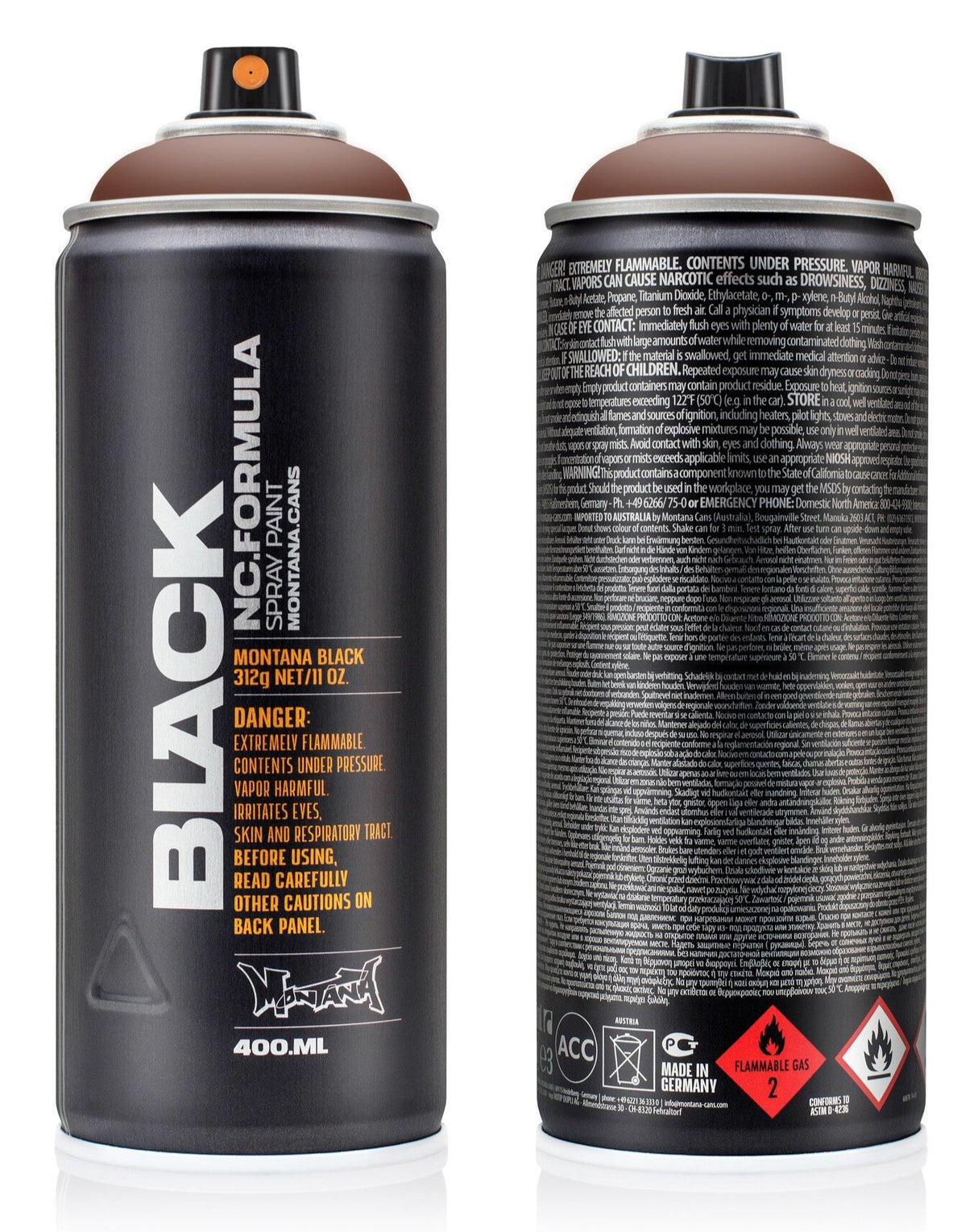 Montana BLACK 400ml Spray Paint - Pecan Nut (1070)