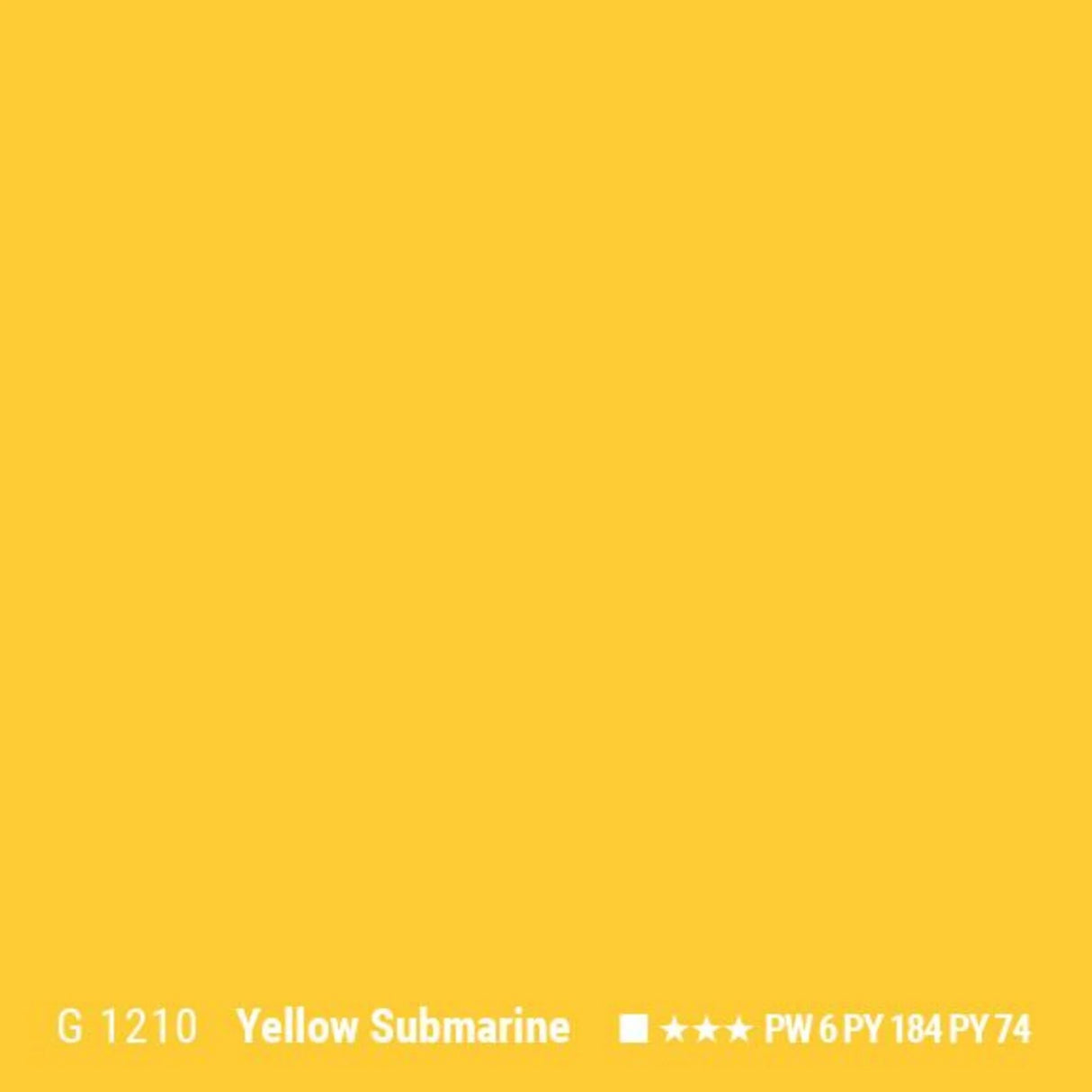 Montana GOLD Spray Paint 400ml - Yellow Submarine (G1210)