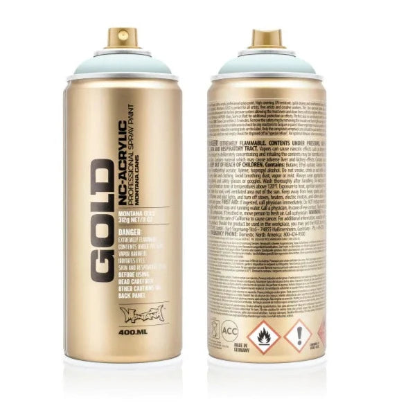 Montana GOLD Spray Paint 400ml - Polar Blue (G5100)