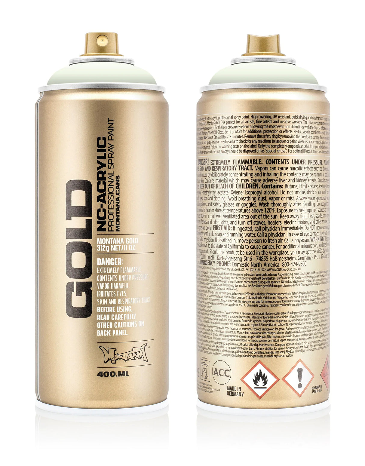 Montana GOLD Spray Paint 400ml - Liberty (G6100)