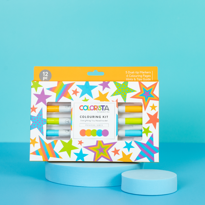 Colorista - Colouring Kit - Positive Vibes 12pc