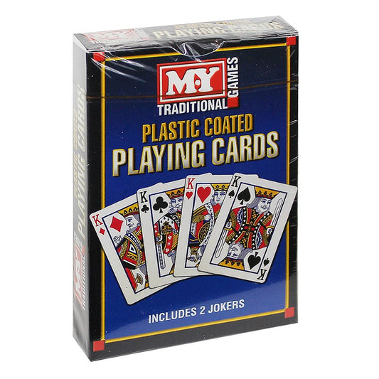 Deck of Playing Cards Plastic Coated