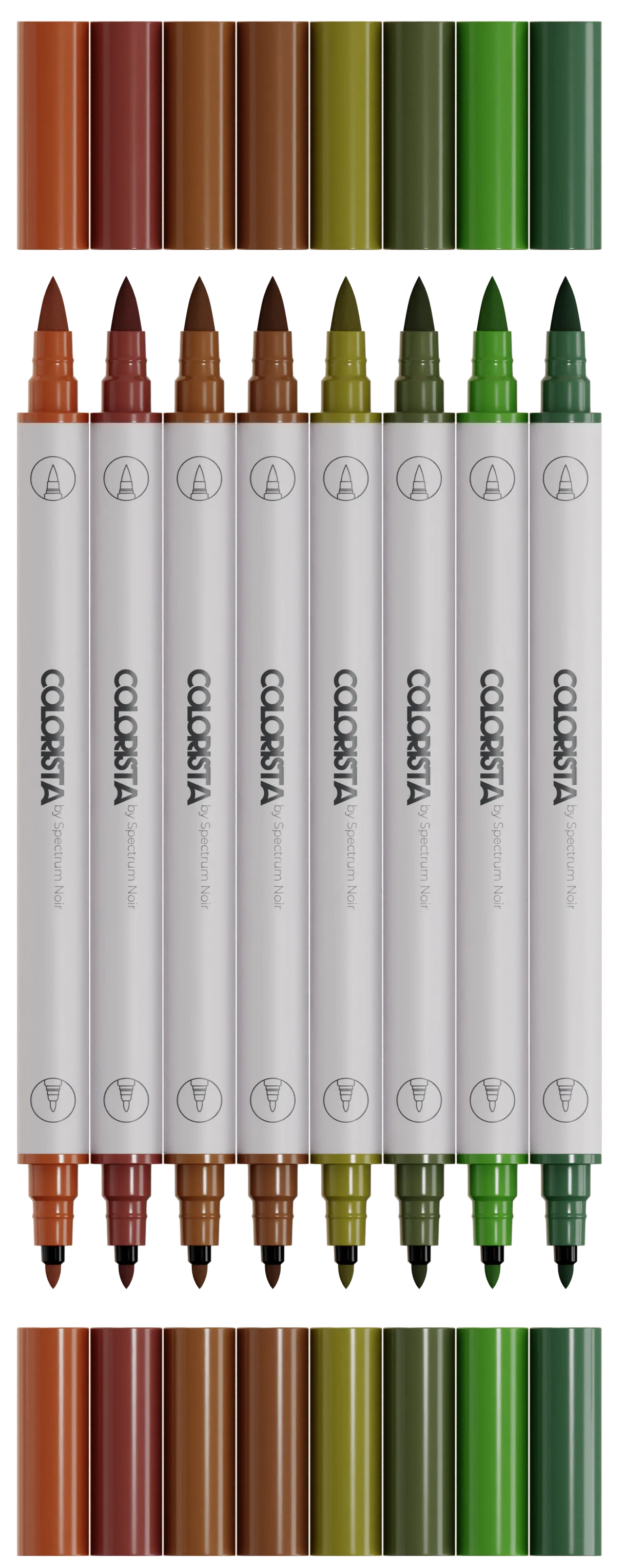 Colorista - Art Marker - Natural Tones 8pc