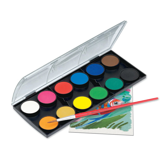 Redline Watercolour Palette Set Of 12 Colour