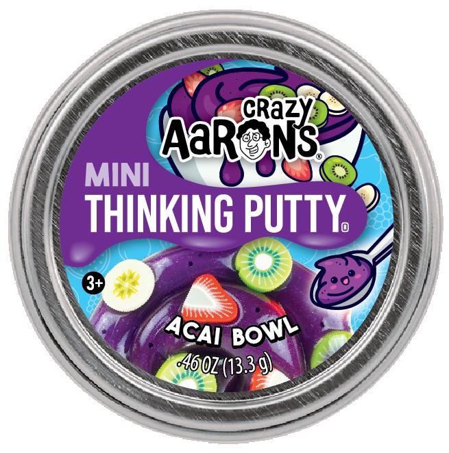 Crazy Aaron's Thinking Putty Mini Tin - Acai Bowl