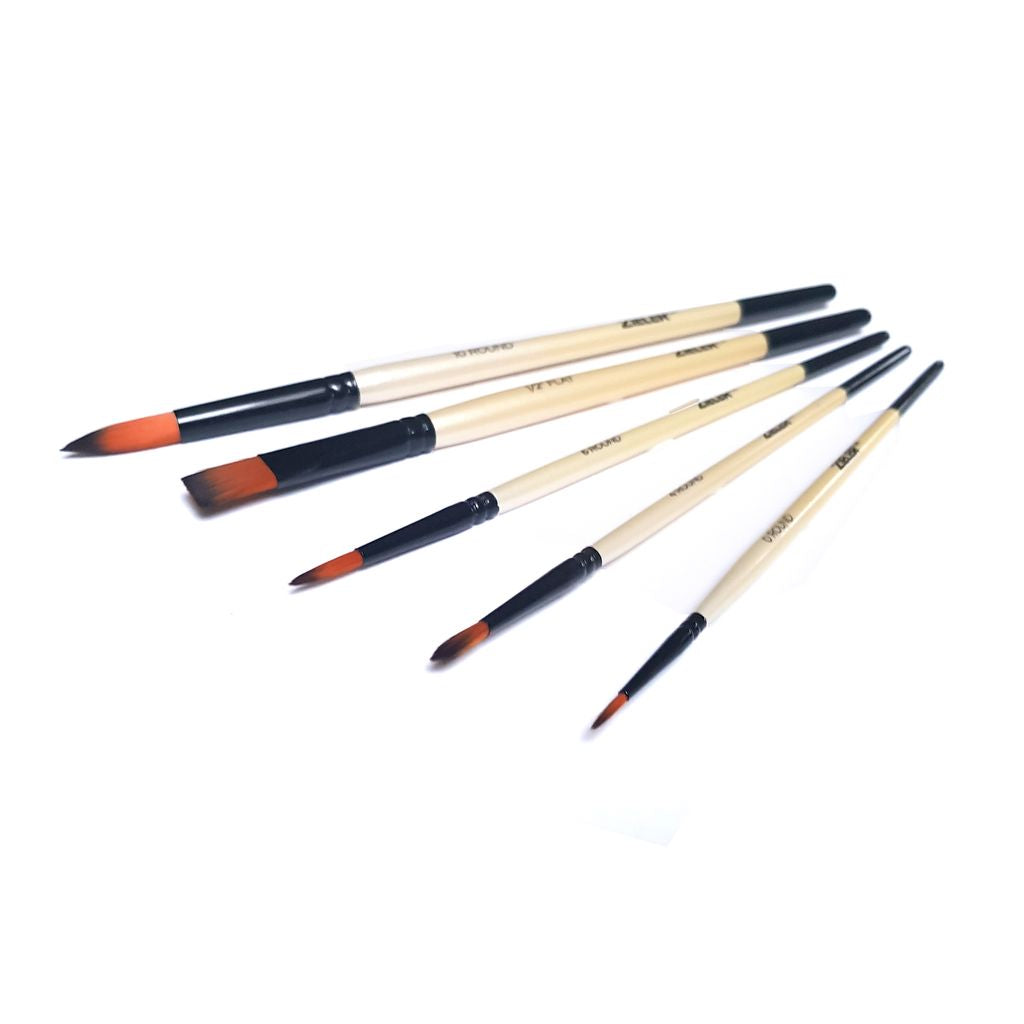 Zieler 30 Piece Acrylic Paint Set - Paints, Pad and Brushes