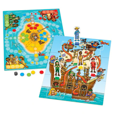 Orchard Pirate Snakes, Ladders and Ludo Board Game