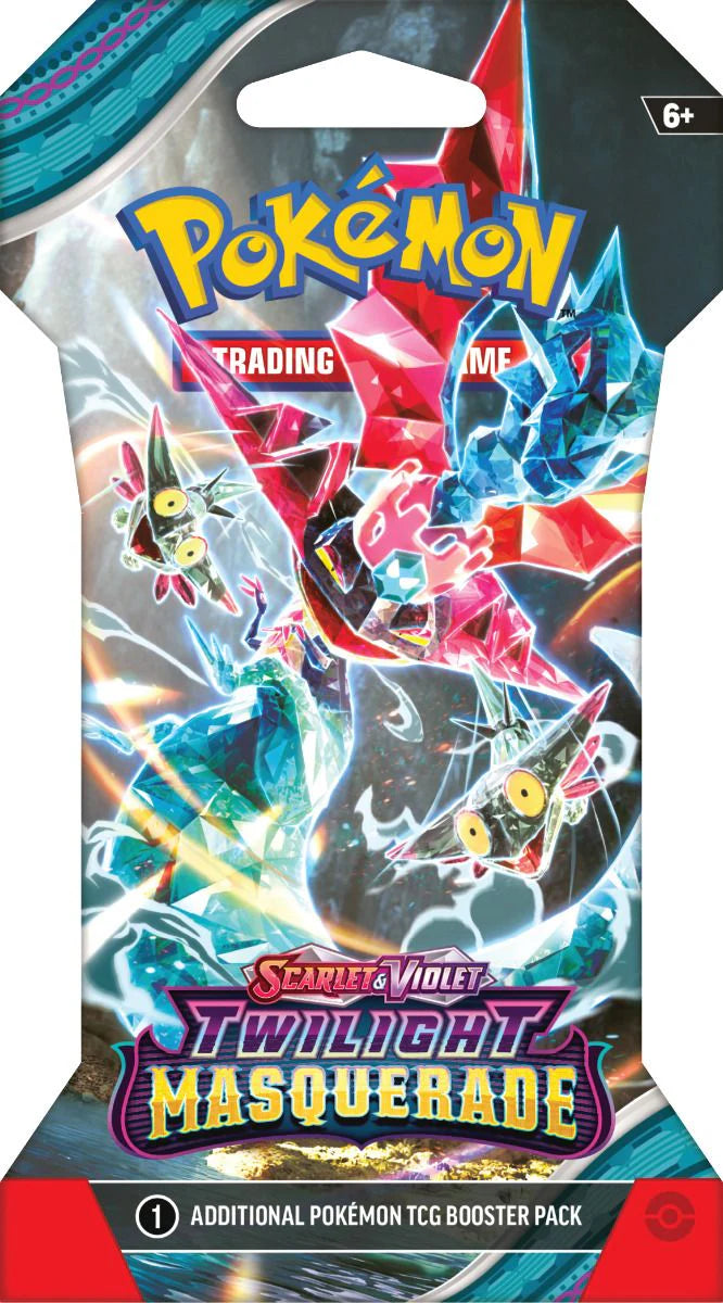 Pokémon Scarlet & Violet Twilight V6 Masquerade Card Booster Pack