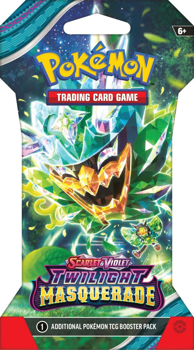 Pokémon Scarlet & Violet Twilight V6 Masquerade Card Booster Pack