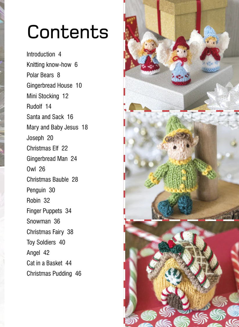 20 To Make: Tiny Christmas Toys to Knit Book