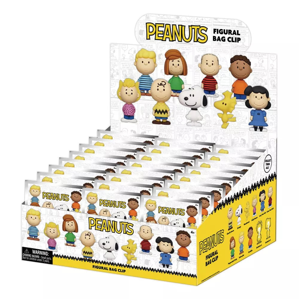 Peanuts (Snoopy) Series 1 Bag Clips Blind Bags