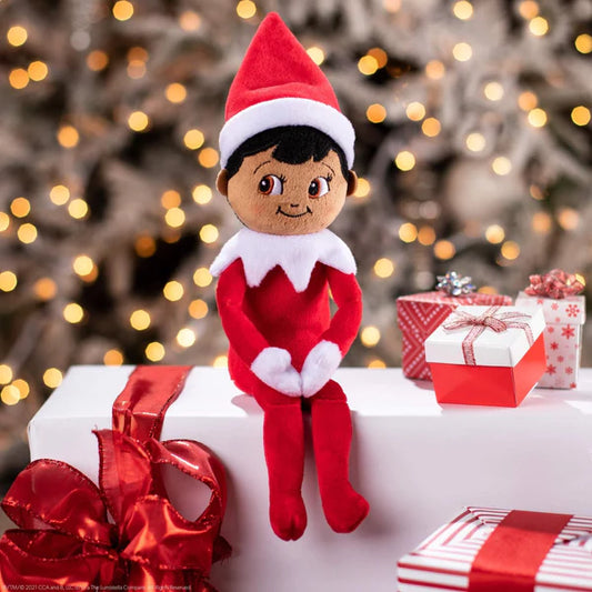 Elf on the Shelf - Plushee Pals Snuggler Boy with Brown Eyes 12"