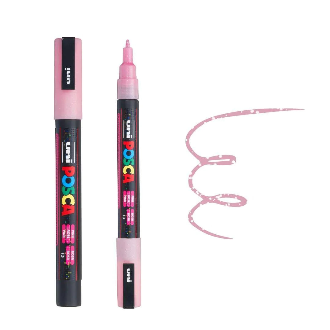 Posca Marker PC-3M Fine Bullet Tip Paint Marker Sparkling Pink