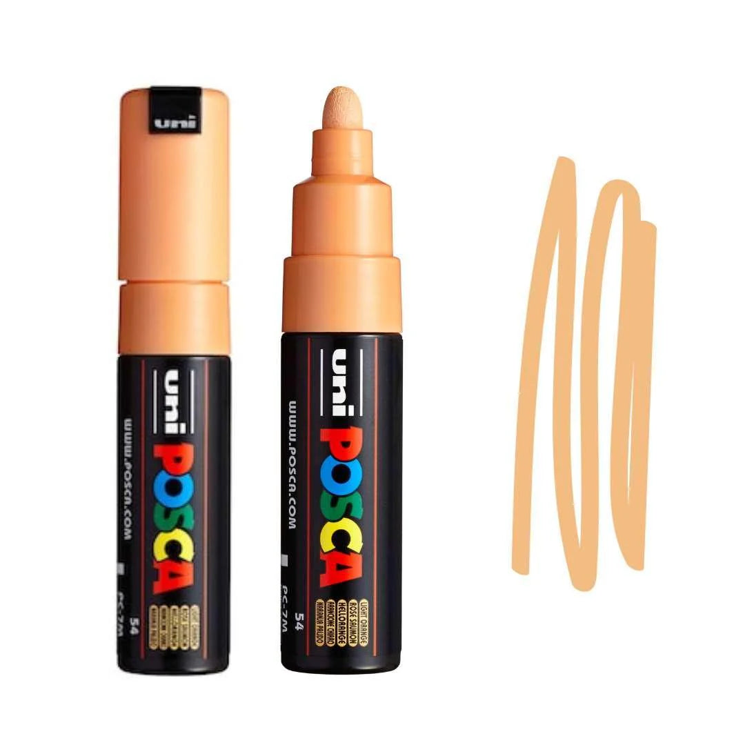 Posca PC-7M Paint Marker - Light Orange