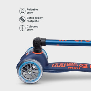 Mini Micro Scooter Foldable: Navy