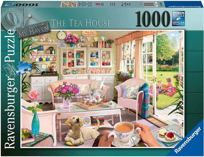1000 Piece Jigsaw Puzzle - My Haven No.9: The Tea House