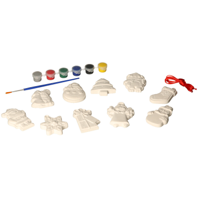 Paint Your Own Christmas Decorations Kit