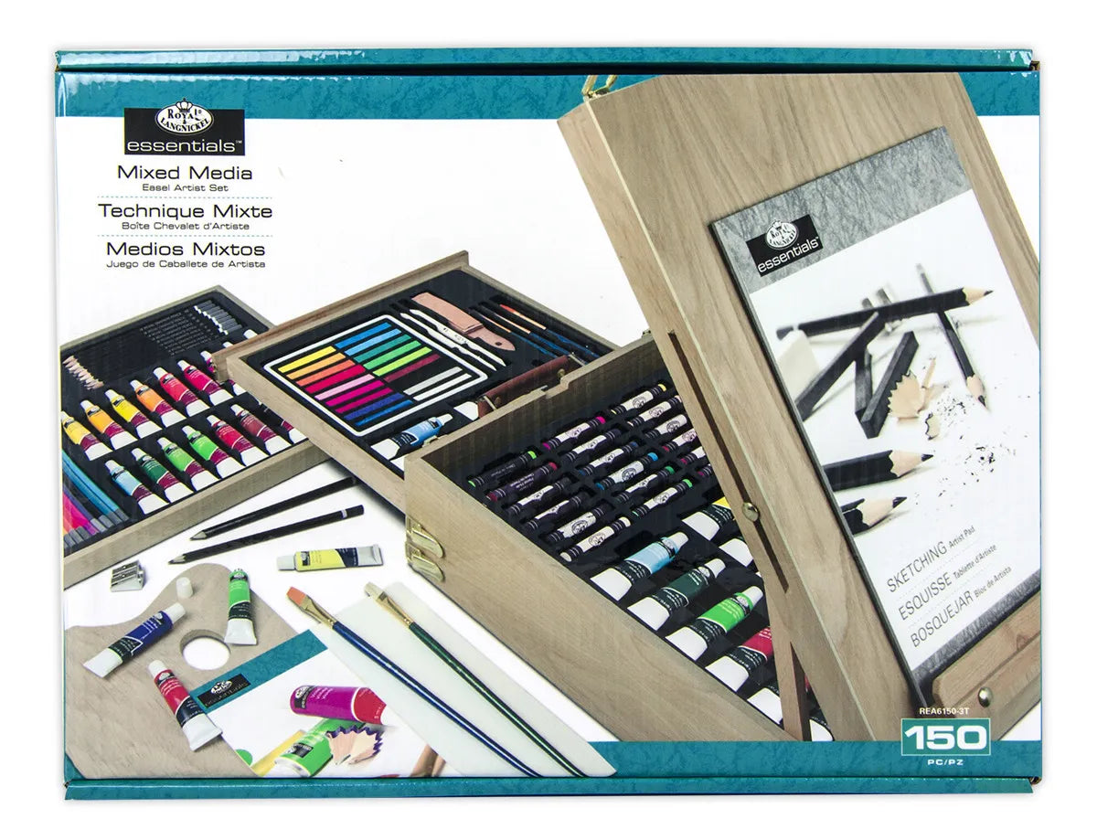Royal & Langnickel Mixed Media Easel Set 150 Pieces