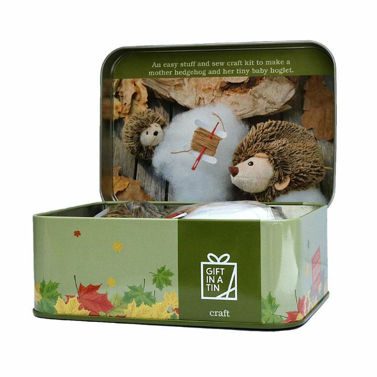 Gift in a Tin - Sew Me Up: Hedgehog & Hoglet