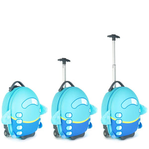 Boppi Tiny Trekker Kids Luggage Travel Suitcase Carry On Aeroplane