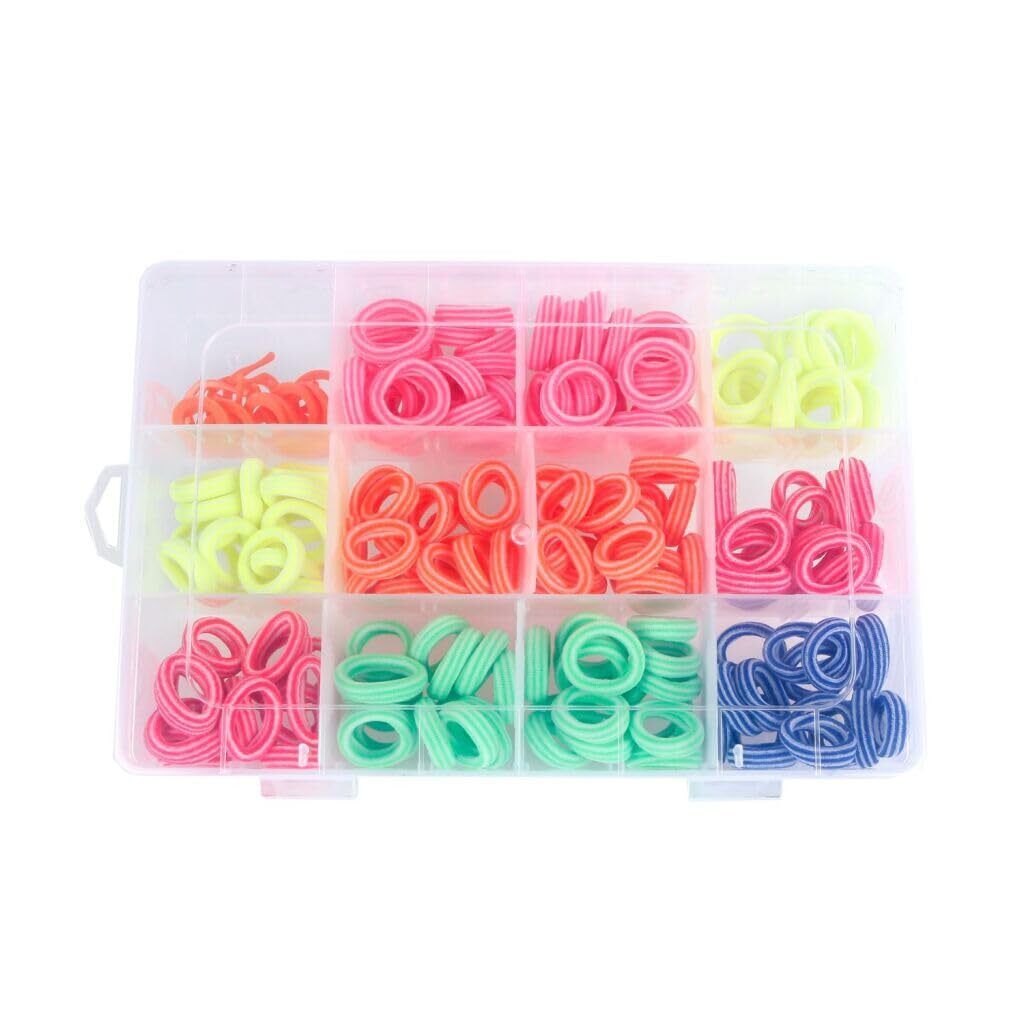 Soft Loom Bands 180 Bandages & 15 Clips