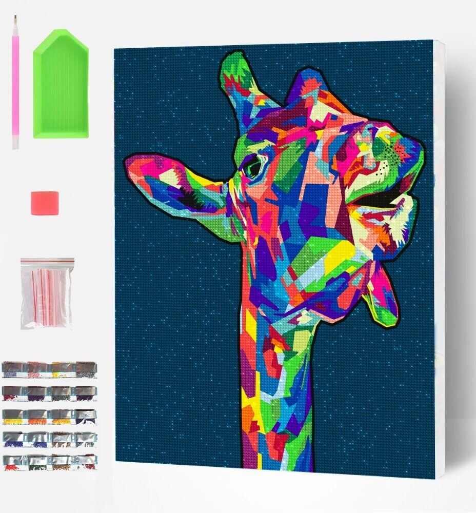 Giraffe Diamond Art