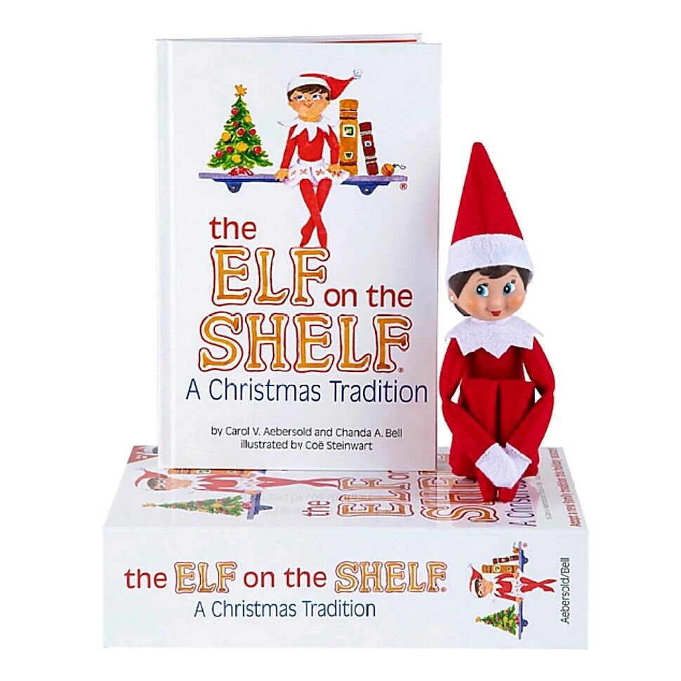 The Elf on the Shelf Scout Elf Light Girl Blue Eyes