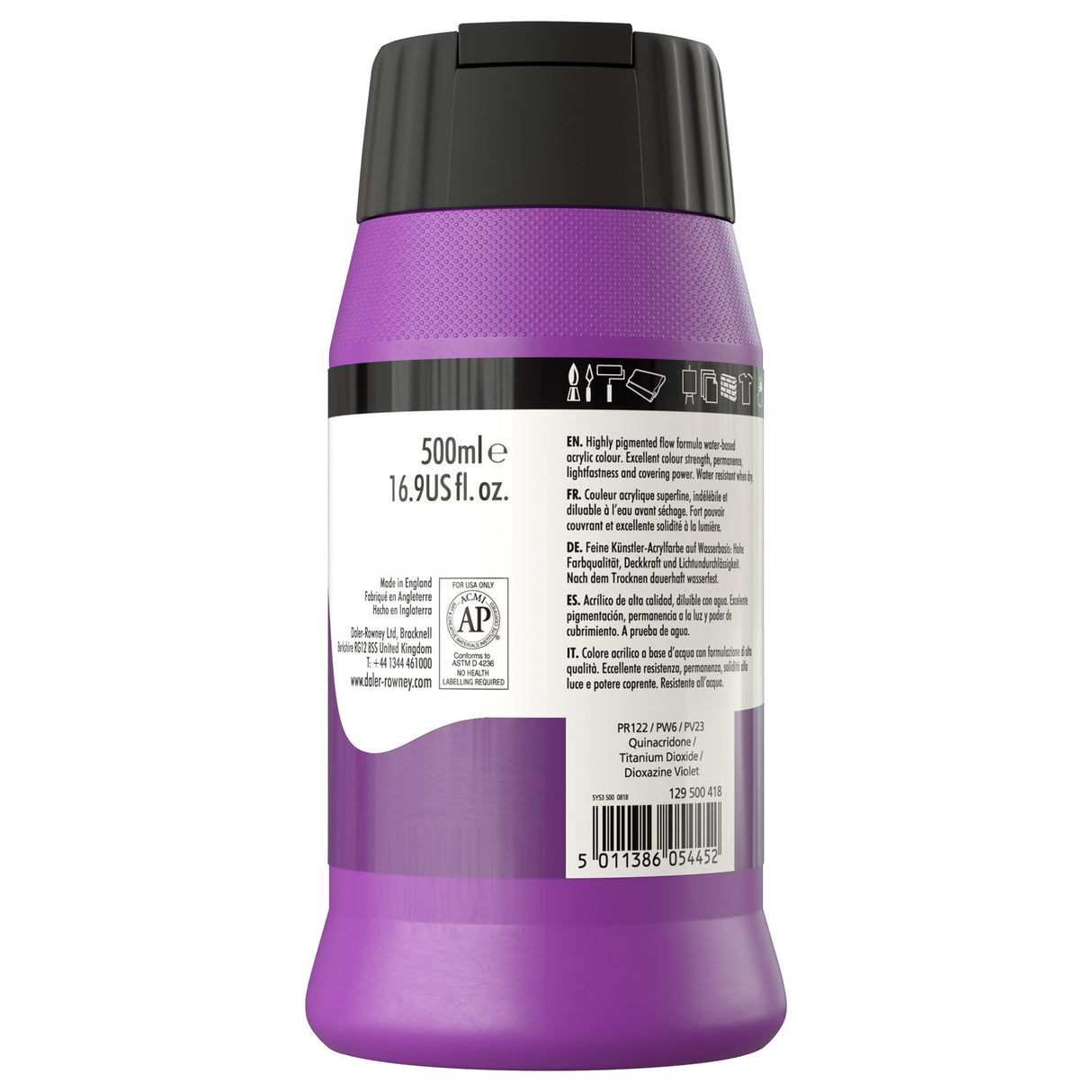 Daler-Rowney System3 Acrylic Paint Velvet Purple