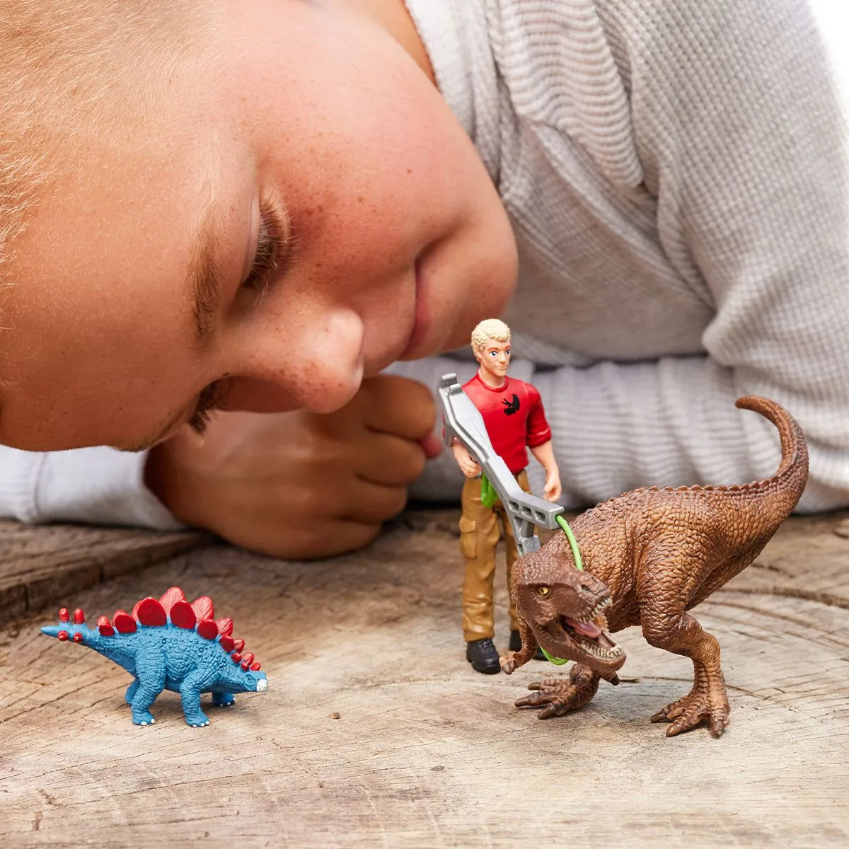 Schleich Tyrannosaurus Rex Attack Set