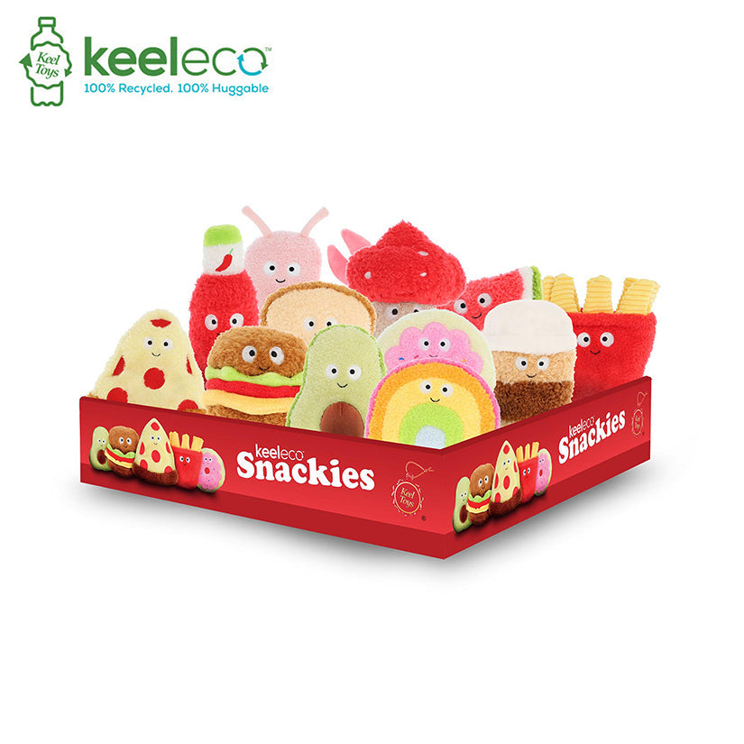 Keeleco Snackies Plush Toy 18cm (Assortment)