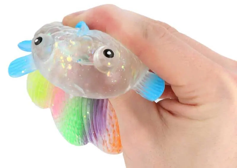 Slow Rise Rainbow Squish Fish 12.5cm (Assortment)