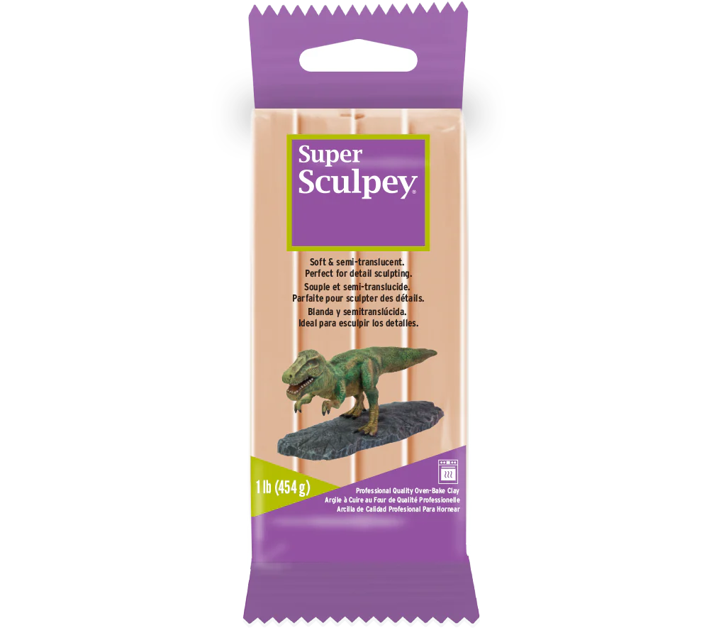 Super Sculpey Clay - Beige 1lb (454g)