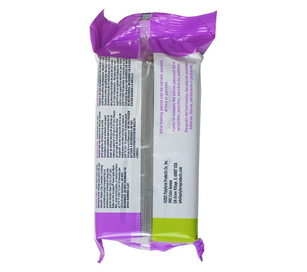 Super Sculpey 16oz (454g) Firm Grey Clay