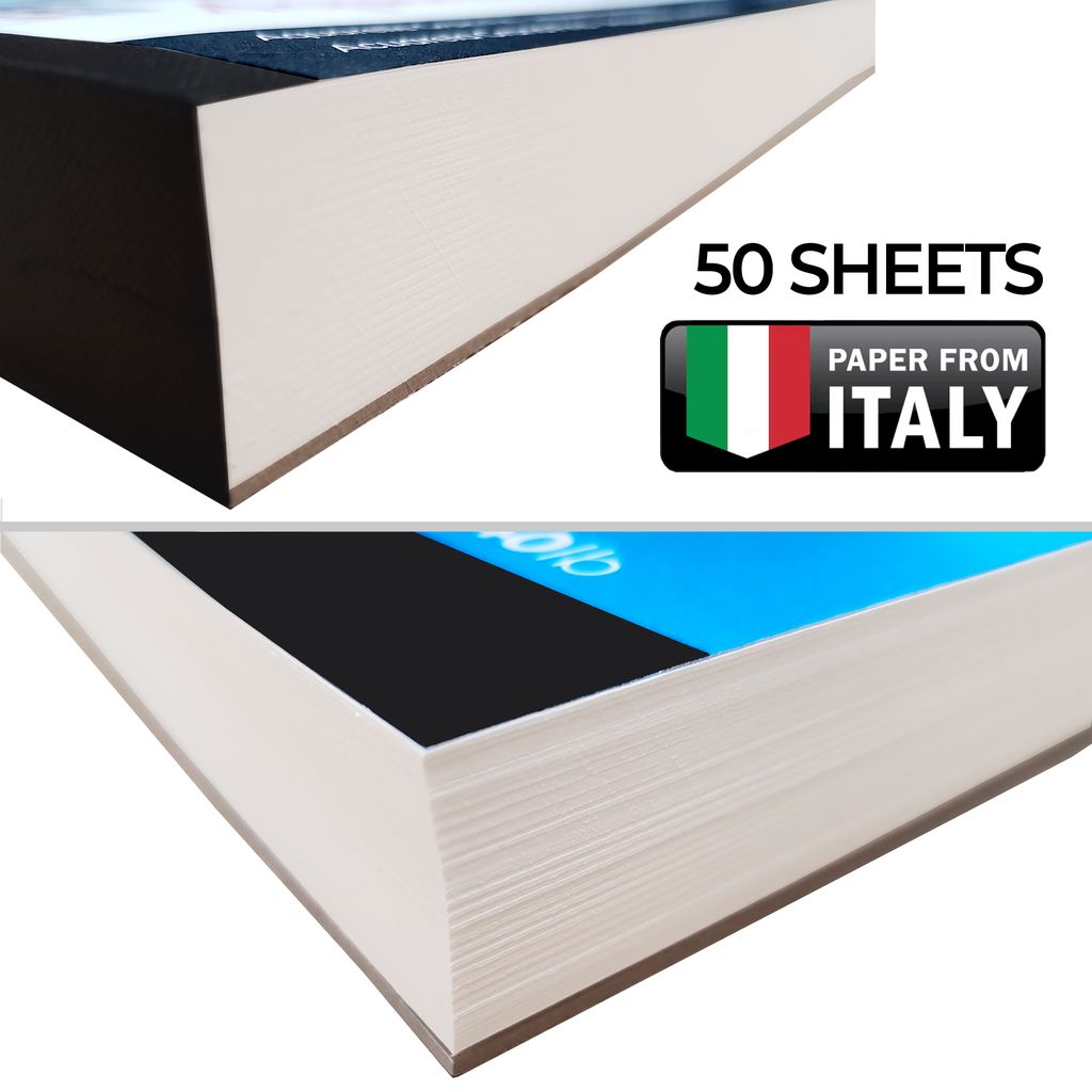 Zieler Jumbo A4 Artists Watercolour Paper - 50 sheets