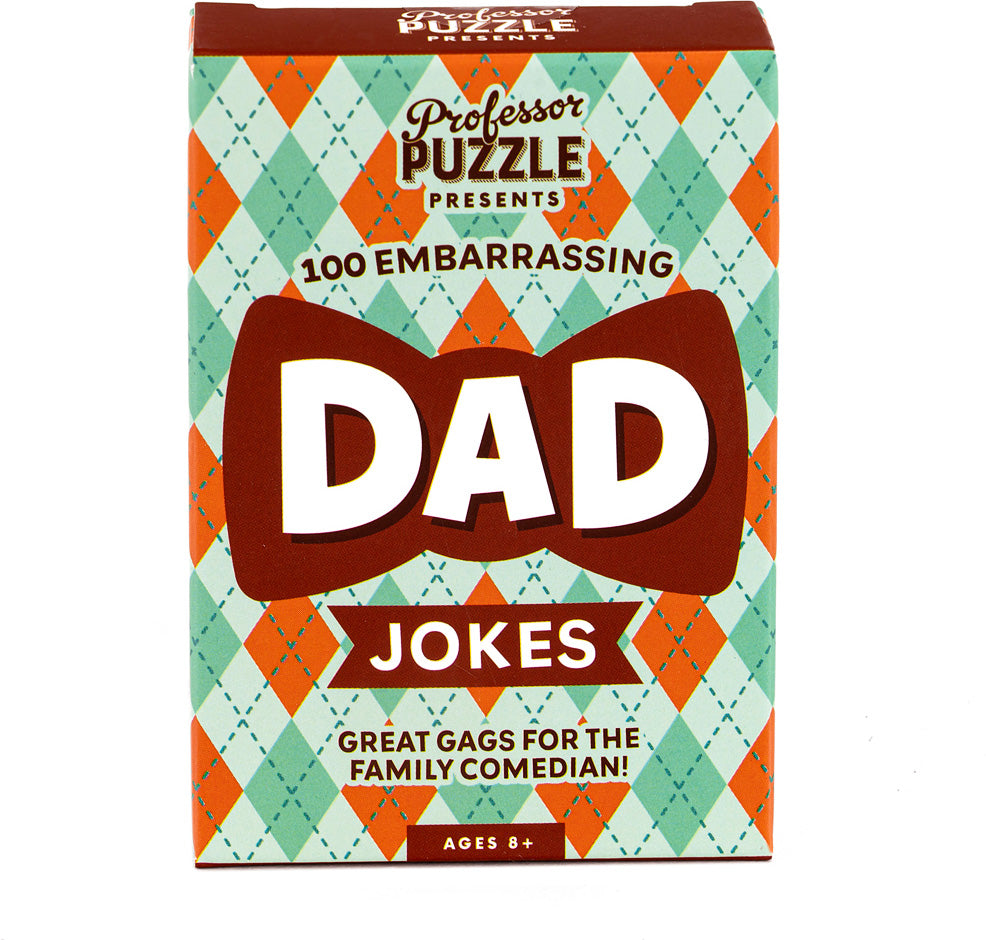 Professor Puzzle Cards - Dad Jokes