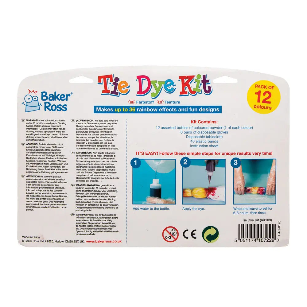 Tie Dye Kit (12 Colours)
