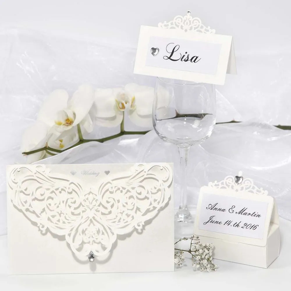 Filigree Card & Envelope Set 5x7"