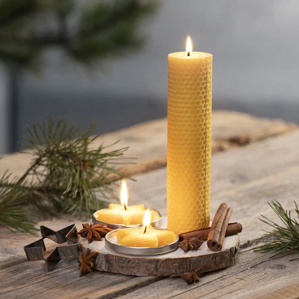 Beeswax Sheets, natural,20x33 cm,1pc