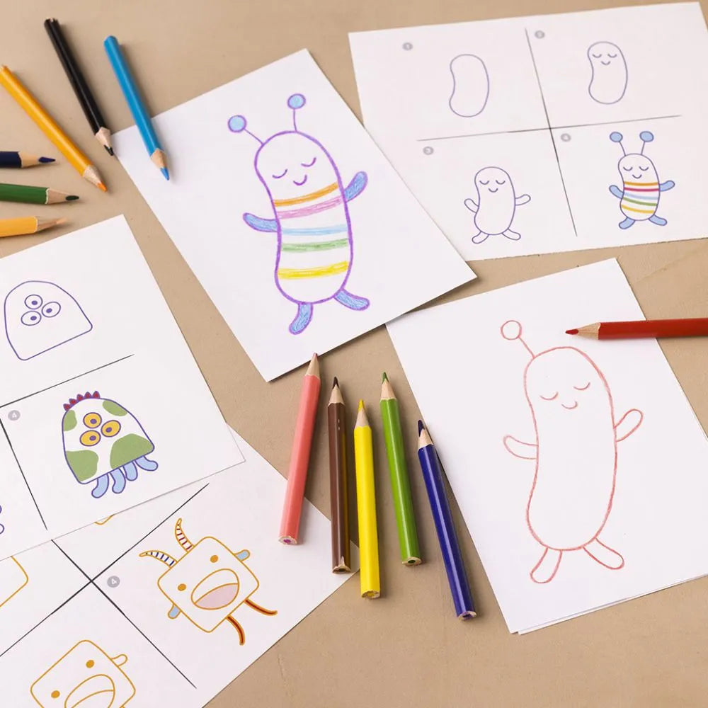 Mini Craft Kit Drawing Monsters