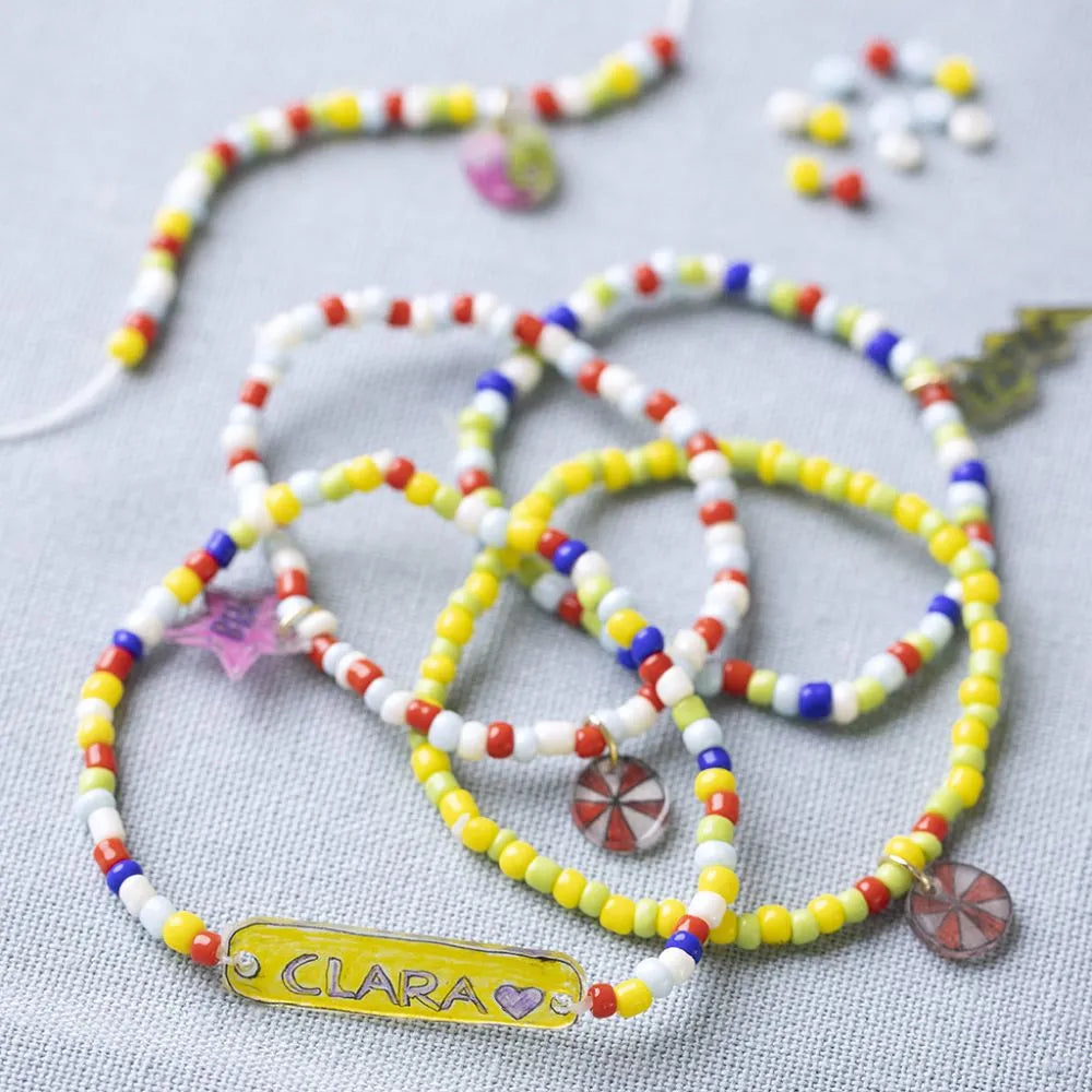 Mini Craft Kit Jewellery Bracelet with Shrink Plastic