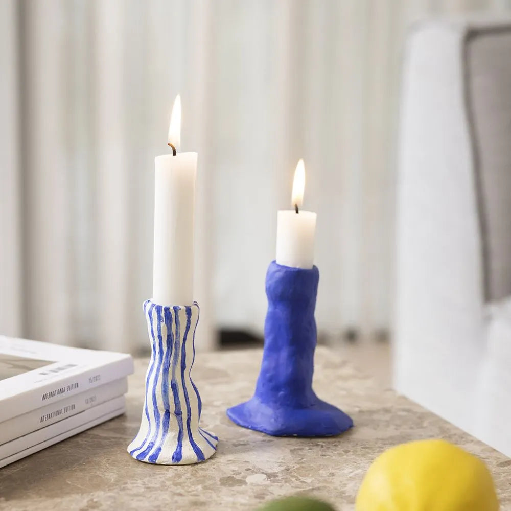 Mini Craft Kit Modelling Candle Holder Ultra Marine