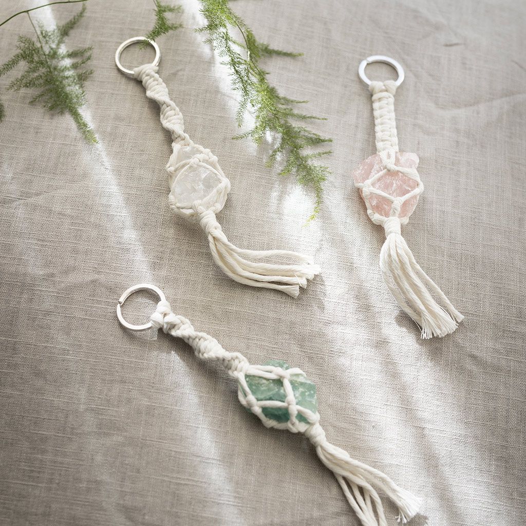 Mini Craft Kit Macramé - Key Rings