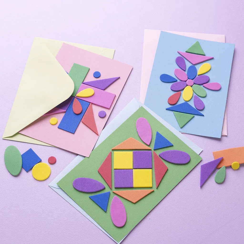 Mini Craft Kit Decoration Cards - Foam Shapes