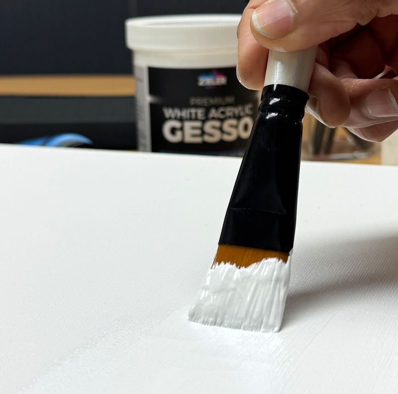 Zieler Premium White Acrylic Gesso (500ml)