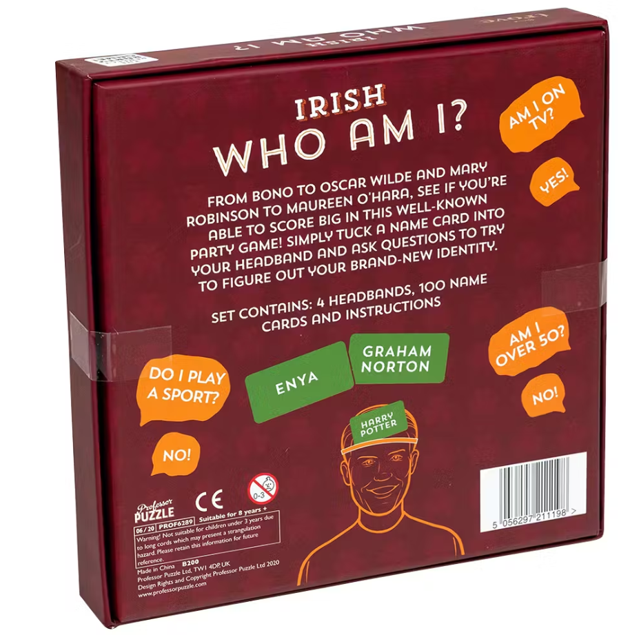 Irish Who Am I?