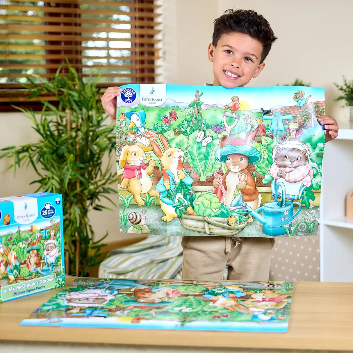 Orchard Toys Peter Rabbit In Mr. McGregor's Garden Puzzle