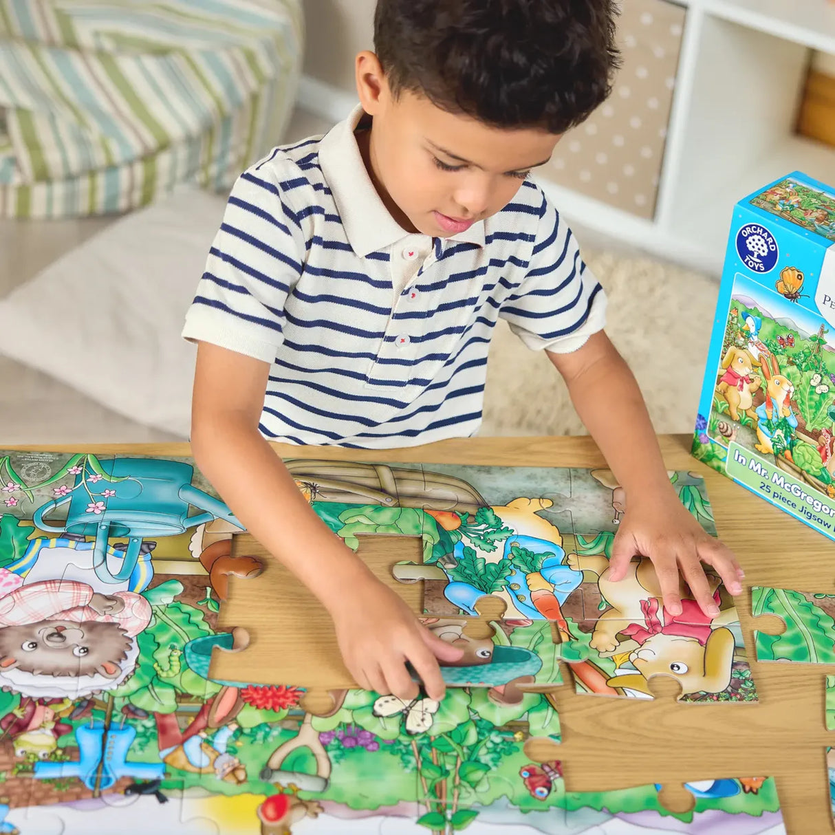 Orchard Toys Peter Rabbit In Mr. McGregor's Garden Puzzle