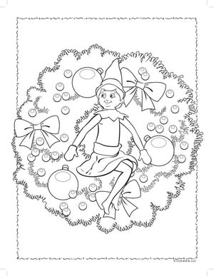 Elf on the Shelf Bubble Sticker Book